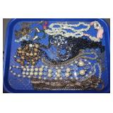 Large lot of costume jewelry-Necklaces