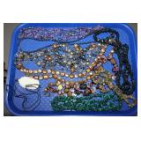Large lot of costume jewelry-Necklaces