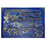Large lot of costume jewelry-Necklaces
