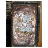 Oil on copper framed