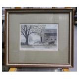 framed artwork-Signed Collette