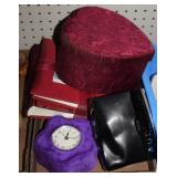 Photo album, heart box, clock. etc