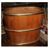 Large basket with handle