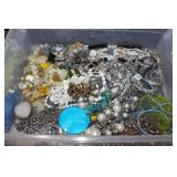 Large lot of costume jewelry-Necklaces