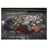 Large lot ot costume jewelry-Necklaces