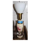 "Antique" Style electric side table lamp