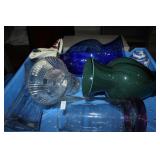 Large lot of large misc vases