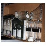 Large lot of salt and pepper shakers, some boxed