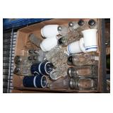 Large lot of vintage salt and pepper shakers