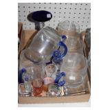 Vintage bar glasses, shot glasses etc.