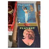 Large lot of vintage Playboy Magazines