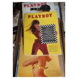Large lot of vintage Playboy Magazines