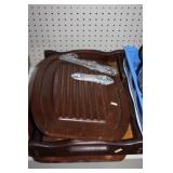 Vintage wooden tray-Meat cutting board