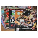 Large lot of vintage basketball/football programs
