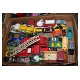Large lot of toy cars