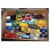 Large lot of toy cars