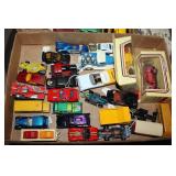 Large lot of toy cars