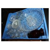 Large lot of vintage drnking glasses