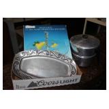 LENOX metal platter, Chese tray etc.