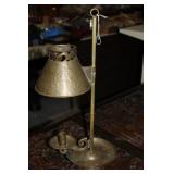 Metal candle stand with shande