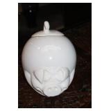 Vintage ceramic pig cookie jar