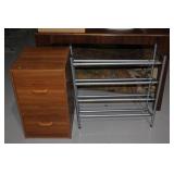 Shoe rack-Filing cab.