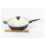 Large Green Pan Covered Pan