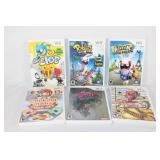 Lot of 6 Wii Games - CHicken Blster, Rayman etc.