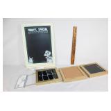 Two Chalkboards with chalk pen