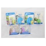 Lot of 6 Disney Monters Inc Figurines - New