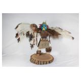 Large Vera Begay Signed Eagle Kachina Doll
