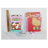 Three Notebooks, Hello Kitty,Friends, etc