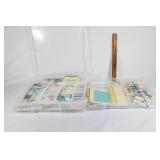 Large lot of scrapbooking decor