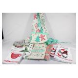 Christmas Apron and Kitchen Towels