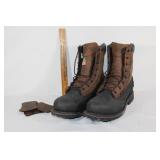 Justins mens workboots sz 10