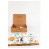 Large lot of used/unused stamps