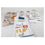 Lot of 6 New Kitchen Towels