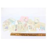 Large lot of stamps used/unused