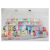 Storage Container Full of Decorative Tape