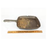 MSE 9 inch Square Cast Iron Skillet