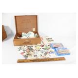 Large lot of used/unused stamps