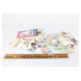 Large lot of used/unused stamps