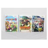 Wii Games - Mario Party 8, Donkey Kong, Smash Bral