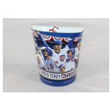 2016 Chicago Cubs World Series Covered Trash Can