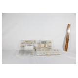 Large lot of wooden scrapbook decor