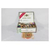 Cigar Box Full - Vintage Sewing Thread