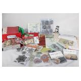 Lot of Christmas Decorating - Stamps, Stickers,etc