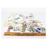 Large lot of stamps used/unused