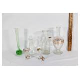 Lot of VTG Glass-Vases,pipe,etc