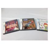 3 Nintendo DS Games, Food Frenzy, I Spy,